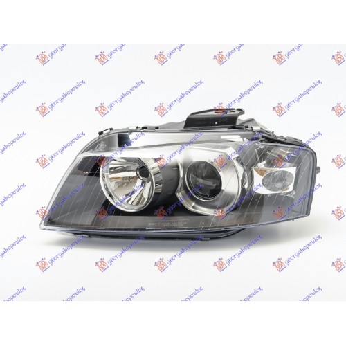Fenerë xenon (E) -05 (DEPO) për AUDI A3 03-08 - OEM: 8P0941029M