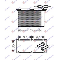 Interkuler shtesë 1.4 TSi benzinë (120x200x60) për AUDI A3 03-08 - OEM: 03C145749B Interkuler shtesë 1.4 TSi benzinë (120x200x60) për AUDI A3 03-08 - OEM: 03C145749B