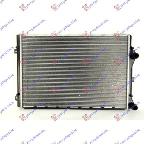 Radiator për motor 1.8-2.0 TFSi benzinë (650x450x34) (MAHLE) për AUDI A3 03-08 - OEM: 1K0121251L