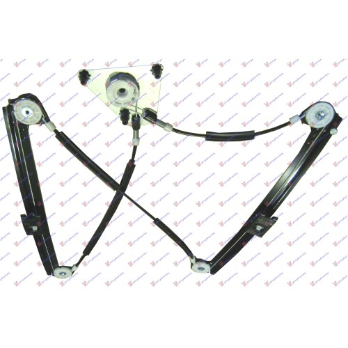 Ngritës/rregullator për dritaren e përparme elektrik 5 dyer (pa motor) për AUDI A3 03-08 - OEM: 8P4837461A