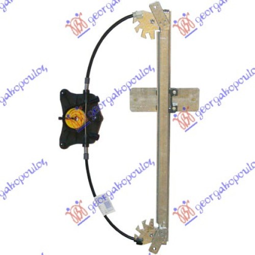 Ngritës/rregullator për dritaren e pasme elektrik (pa motor) (А cilësi) për AUDI A3 03-08 - OEM: 8P4839462A