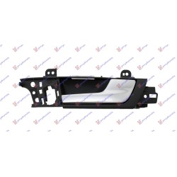 Dorezë e derës së përparme e brendshme argjendtë/e zezë për AUDI A3 03-08 - OEM: 8P4837020E7PE