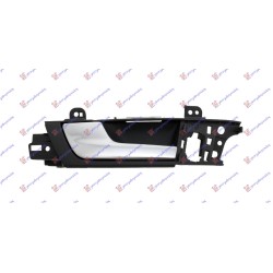 Dorezë e derës së përparme e brendshme argjendtë/e zezë për AUDI A3 03-08 - OEM: 8P4837019E7PE
