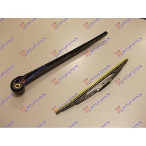 Larës dritaresh i pasëm me krah dhe teh avant/karavan 330mm për AUDI A3 03-08 - OEM: 1K8955707 Larës dritaresh i pasëm me krah dhe teh avant/karavan 330mm për AUDI A3 03-08 - OEM: 1K8955707