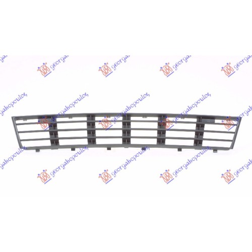 Grilë qendrore në parakolpin e përparme 1999- për AUDI A4 94-00 - OEM: 8D0807683AA3FZ