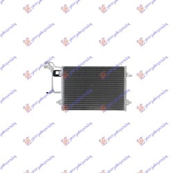 Radiator i kondicionerit benzinë/dizel (96-00) (56.5x42) për AUDI A4 94-00 - OEM: 8D0260403D