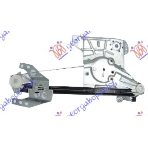 Ngritës/rregullator për dritaren e pasme elektrik (pa motor) 4 dyer/karavan për AUDI A4 94-00 - OEM: 8D0839462