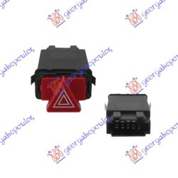 Ndërprerësi për katër dritat pulsuese (9 pinësh) për AUDI A4 00-04 - OEM: 8D0941509H Ndërprerësi për katër dritat pulsuese (9 pinësh) për AUDI A4 00-04 - OEM: 8D0941509H
