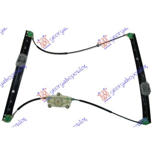 Ngritës/rregullator për dritaren e përparme elektrik (pa motor) për AUDI Q7 06-09 - OEM: 4L0837461A
