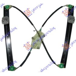 Ngritës/rregullator për dritaren e pasme elektrik (pa motor) për AUDI Q7 06-09 - OEM: 4L0839461A