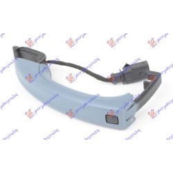 Dorezë e jashtme e derës për të gjithë dyerë (gati për ngjyrosje) (me sensor) për AUDI Q7 06-09 - OEM: 4L0837205BGRU