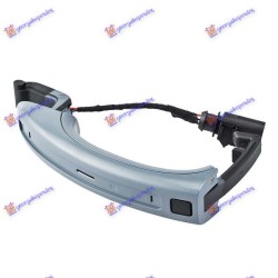 Dorezë e jashtme e derës për të gjithë dyerë (gati për ngjyrosje) me hapje për shirit/unazë (me sensor) për AUDI Q7 06-09 - OEM: 4L0837207A