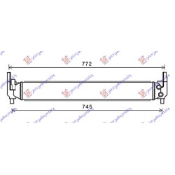 Radiator shtesë për motor 1.2TSI (646x86x56) për AUDI A1 14-18 - OEM: 6R0145805E Radiator shtesë për motor 1.2TSI (646x86x56) për AUDI A1 14-18 - OEM: 6R0145805E