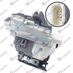 Bravë për derën e përparme (mbyllje qendrore) (7 pinë) (А cilësi) për AUDI A4 11-15 - OEM: 3C1837016A