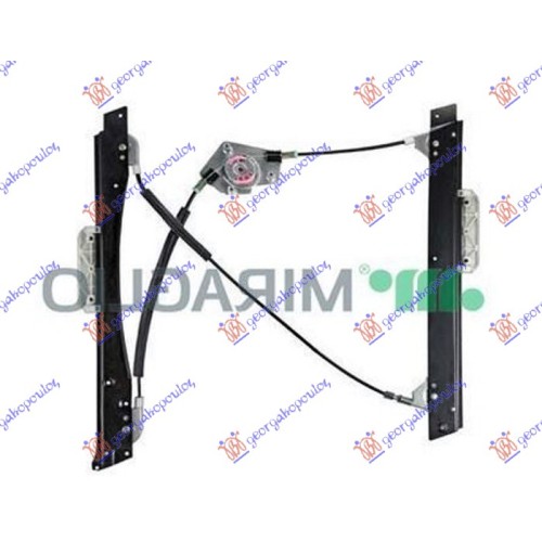 Ngritës/rregullator për dritaren e përparme elektrik (pa motor) (А cilësi) për AUDI TT 98-06 - OEM: 8N0837461