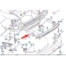 Mbajtës për shinë/bazë e parakolpit të pasëm (alumin) për AUDI A4 11-15 - OEM: 8K0807331B