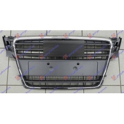 Maskë pvc/grilë komplet (kornizë krom) për AUDI A4 07-11 - OEM: 8K08536511QP Maskë pvc/grilë komplet (kornizë krom) për AUDI A4 07-11 - OEM: 8K08536511QP