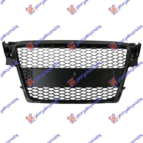 Maskë pvc/grilë (rspamje) me ngjyrë të zezë për AUDI A4 07-11