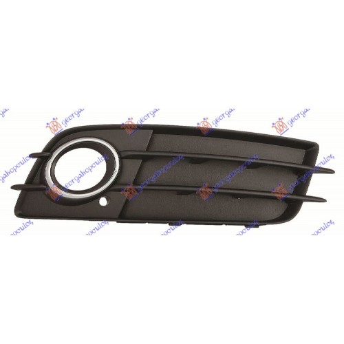 Grilë në parakolpin e përparmë (me hapje për drita të mjegullës) (s-line) për AUDI A4 07-11 - OEM: 8K0807682C01C Grilë në parakolpin e përparmë (me hapje për drita të mjegullës) (s-line) për AUDI A4 07-11 - OEM: 8K0807682C01C