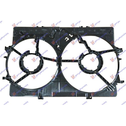 Kapak për ventilator benzinë/dizel plastik për AUDI A4 07-11 - OEM: 8K0121207A