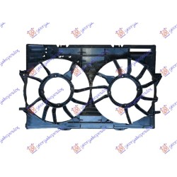 Difuzor/mbajtës për ventilator dopio 2.0 TDI dizel për AUDI A4 11-15 - OEM: 4H0121207B