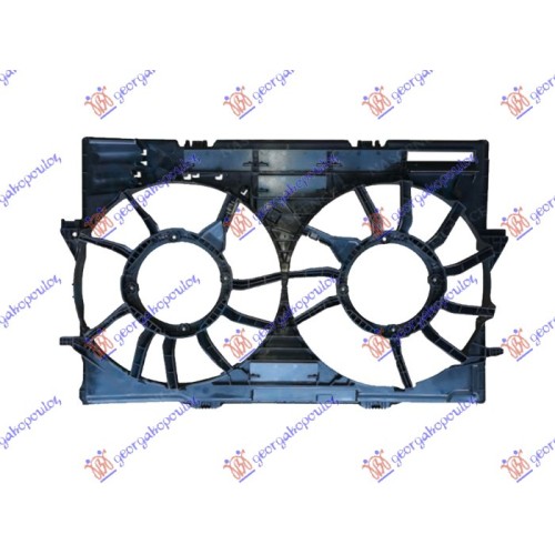 Difuzor/mbajtës për ventilator dopio 2.0 TDI dizel për AUDI A4 11-15 - OEM: 4H0121207B