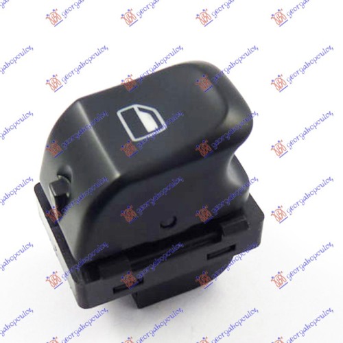 Ndërprerës në derën e përparme/pasme (4 pinë) për AUDI A4 11-15 - OEM: 8K0959855A