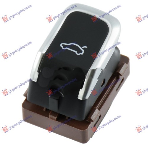 Ndërprerës për hapjen e bagazhit (krom/e zezë) (4 pinë) për AUDI A4 07-11 - OEM: 8K0959831