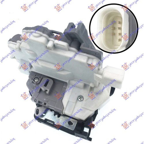 Bravë për derën e përparme (mbyllje qendrore) (7 pinë) (А cilësi) për AUDI A4 11-15 - OEM: 3C1837016A Bravë për derën e përparme (mbyllje qendrore) (7 pinë) (А cilësi) për AUDI A4 11-15 - OEM: 3C1837016A