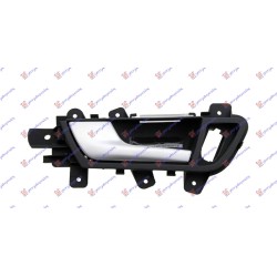 Dorezë e derës së përparme e brendshme (argjendtë e zezë) për AUDI A4 11-15 - OEM: 8K0837019A7PE