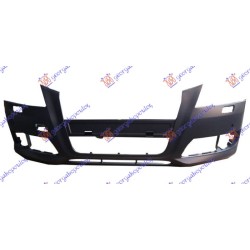 Parakolpi i përparmë (gati për ngjyrosje) (me hapje për sensorë parkimi) + spërkatëse) (europian) për AUDI A3 08-12 - OEM: 8P0807105H GRU Parakolpi i përparmë (gati për ngjyrosje) (me hapje për sensorë parkimi) + spërkatëse) (europian) për AUDI A3 08-12 - OEM: 8P0807105H GRU