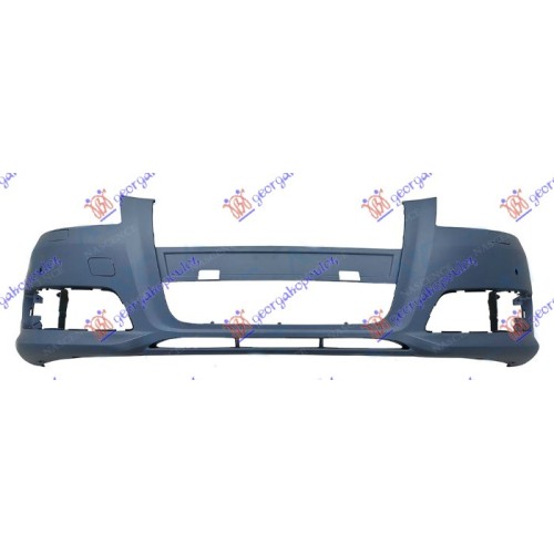 Parakolpi i përparmë (gati për ngjyrosje) (me hapje për sensorë + spërkatëse) për AUDI A3 08-12 - OEM: 8P0807105K