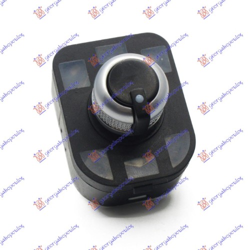 Ndërprerës për pasqyrë (krom) (4 pinë) për AUDI A3 03-08 - OEM: 4F0959565A