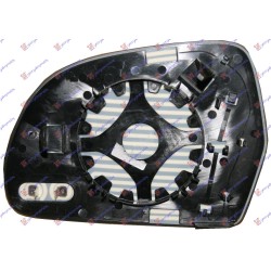 Xham për pasqyrë me ngrohje -10 (xham i lakuar) për AUDI A4 07-11 - OEM: 8T0857536E