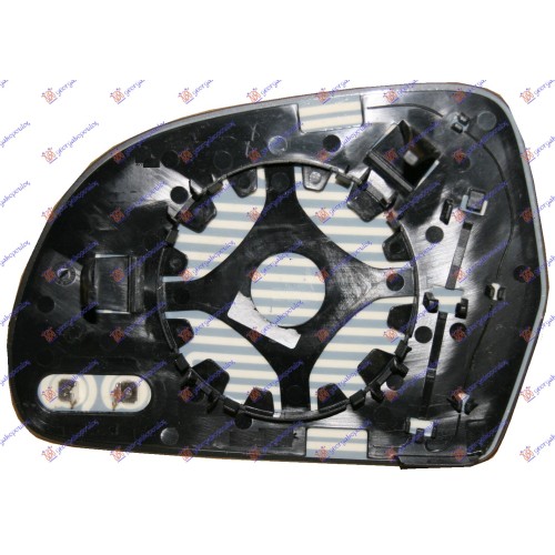 Xham për pasqyrë me ngrohje -10 (xham i lakuar) për AUDI A4 07-11 - OEM: 8T0857536E Xham për pasqyrë me ngrohje -10 (xham i lakuar) për AUDI A4 07-11 - OEM: 8T0857536E