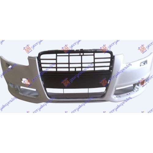 Parakolpi i përparmë (gati për ngjyrosje) (me hapje për spërkatëse) (kinë) për AUDI A6 08-10 - OEM: 4F0807105AAGRU