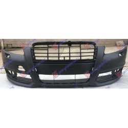 Parakolpi i përparmë (gati për ngjyrosje) (me hapje për sensorë parkimi) + spërkatëse) (kinë) për AUDI A6 08-10 - OEM: 4F0807105ABGRU