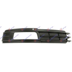 Grilë në parakolpin e përparmë (me hapje për drita të mjegullës) për AUDI A6 08-10 - OEM: 4F0807682P Grilë në parakolpin e përparmë (me hapje për drita të mjegullës) për AUDI A6 08-10 - OEM: 4F0807682P