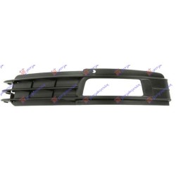 Grilë në parakolpin e përparmë (me hapje për drita të mjegullës) për AUDI A6 08-10 - OEM: 4F0807681P Grilë në parakolpin e përparmë (me hapje për drita të mjegullës) për AUDI A6 08-10 - OEM: 4F0807681P