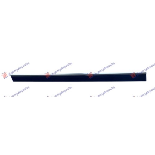 Shirit në derën e përparme me shkëlqim me ngjyrë të zezë për AUDI A6 04-08 - OEM: 4F0853960J