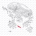 Mbrojtje/kapak nën motor (kabriolet) për AUDI TT 06-14 - OEM: 8J0825235E