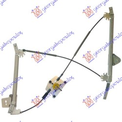 Ngritës/rregullator elektrik 3 dyer (pa motor) (А cilësi) për AUDI TT 06-14 - OEM: 8J0837462C