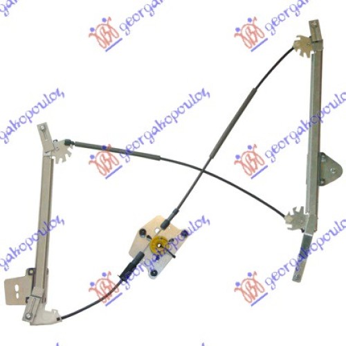 Ngritës/rregullator elektrik 3 dyer (pa motor) (А cilësi) për AUDI TT 06-14 - OEM: 8J0837462C