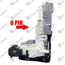 Bravë për derën e përparme (mbyllje qendrore) (6 pinë) (А cilësi) për AUDI A1 14-18 - OEM: 8J1837016C Bravë për derën e përparme (mbyllje qendrore) (6 pinë) (А cilësi) për AUDI A1 14-18 - OEM: 8J1837016C