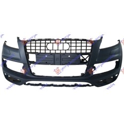 Parakolpi i përparmë (gati për ngjyrosje) (s-line) (me hapje për sensor parkimi) + spërkatëse) për AUDI Q7 09-15 - OEM: 4L0807105M