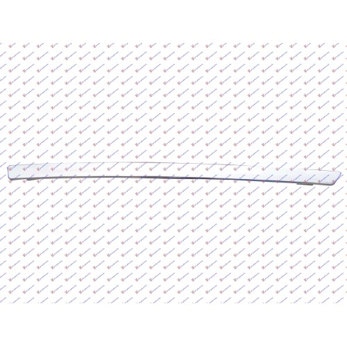 Shirit Spoiler për parakolpin e përparëm krom për AUDI Q7 09-15 - OEM: 4L0807244