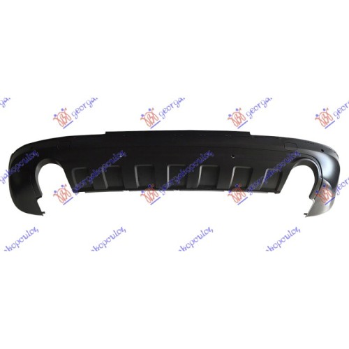 Spoiler i poshtëm në parakolpin e pasëm me hapje për shirit/unazë (me hapje për sensor parkimi) për AUDI Q7 09-15 - OEM: 4L0807434HGRU Spoiler i poshtëm në parakolpin e pasëm me hapje për shirit/unazë (me hapje për sensor parkimi) për AUDI Q7 09-15 - OEM: 4L0807434HGRU