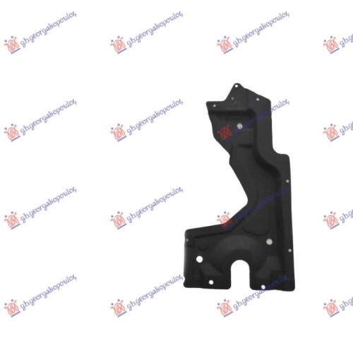 Mbrojtje/kapak i nënshasisë (i pasëm) plastik për AUDI Q7 15-19 - OEM: 4M0825214F Mbrojtje/kapak i nënshasisë (i pasëm) plastik për AUDI Q7 15-19 - OEM: 4M0825214F