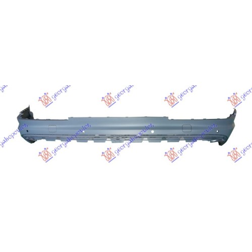 Parakolp i pasëm (gati për ngjyrosje) i poshtëm (me hapje për sensorë) (s-line/SQ7) për AUDI Q7 15-19 - OEM: 4M0807067EGRU