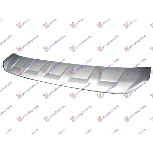 Shirit i parakolpit të përparmë i poshtëm (gati për ngjyrosje) argjendtë për AUDI Q7 15-19 - OEM: 4M0807733D